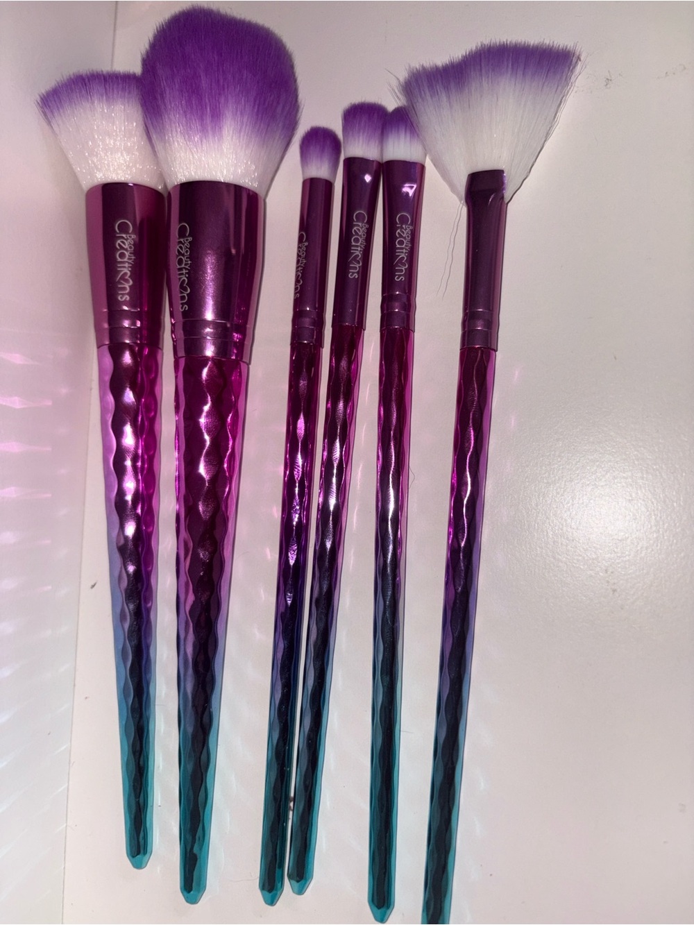 Beauty creations 6-Piece Purple Ombre Makeup Brush Set